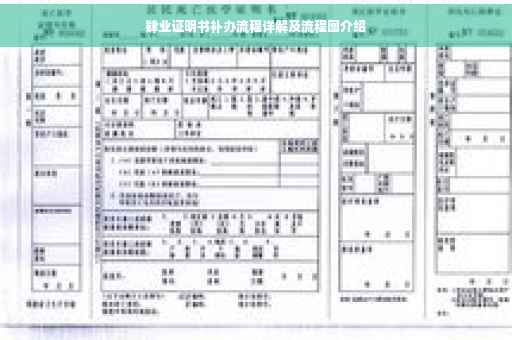 肄业证明书补办流程详解及流程图介绍