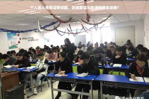 个人收入免税证明详解，政策解读与申请指南全攻略?