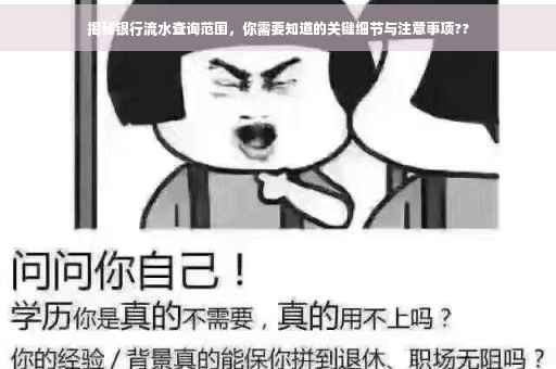 揭秘银行流水查询范围，你需要知道的关键细节与注意事项??