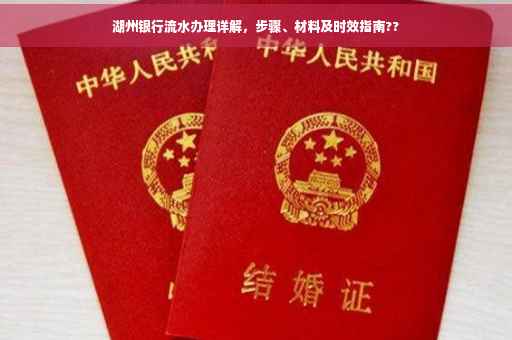 湖州银行流水办理详解，步骤、材料及时效指南??