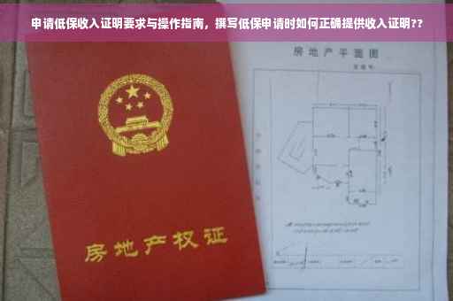申请低保收入证明要求与操作指南，撰写低保申请时如何正确提供收入证明??