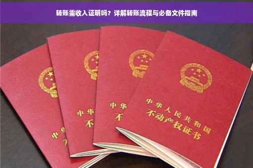 转账需收入证明吗？详解转账流程与必备文件指南