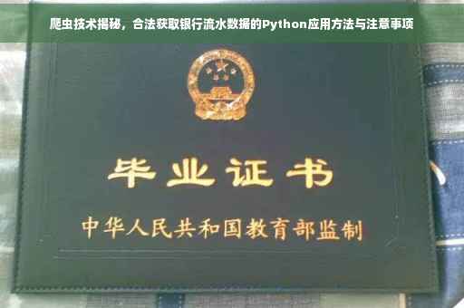 爬虫技术揭秘，合法获取银行流水数据的Python应用方法与注意事项