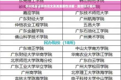 农村地皮证明书范文及其重要性详解 - 附带图片解析