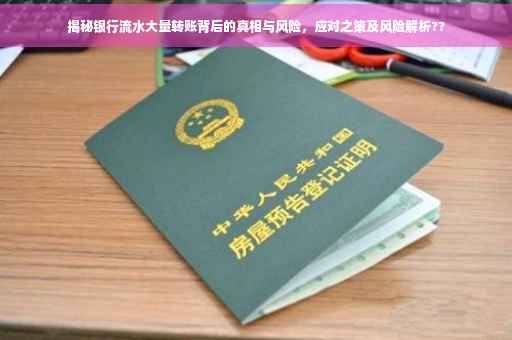 揭秘银行流水大量转账背后的真相与风险，应对之策及风险解析??