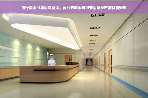 银行流水回单深度解读，背后的故事与细节洞察及所需材料概览