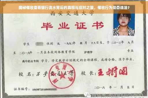 揭秘催收查看银行流水背后的真相与应对之策，催收行为是否违法？