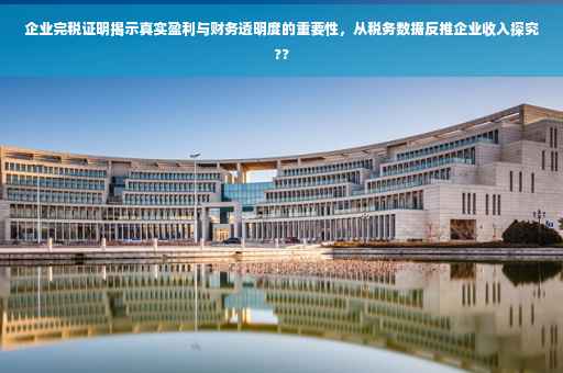 企业完税证明揭示真实盈利与财务透明度的重要性，从税务数据反推企业收入探究??