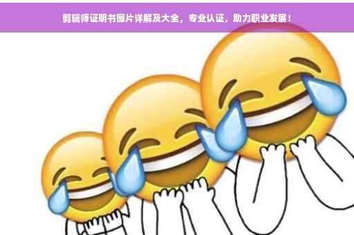 剪辑师证明书图片详解及大全，专业认证，助力职业发展！