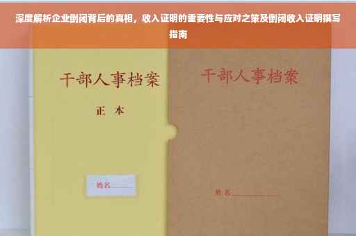 深度解析企业倒闭背后的真相，收入证明的重要性与应对之策及倒闭收入证明撰写指南