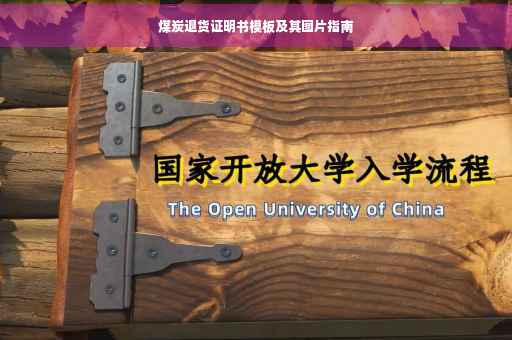 煤炭退货证明书模板及其图片指南