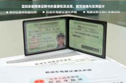 监控安装网络证明书的重要性及应用，撰写指南与实用探讨