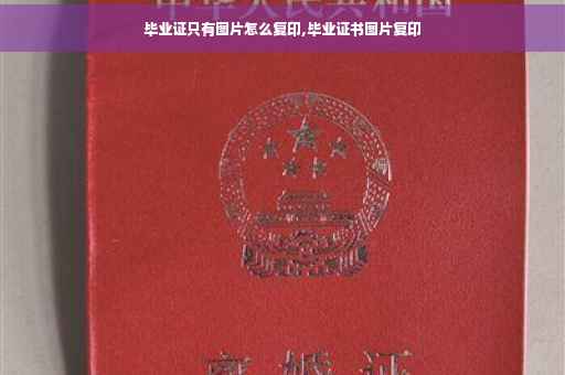 毕业证只有图片怎么复印,毕业证书图片复印