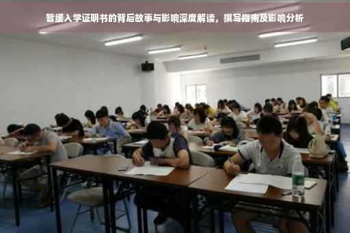 暂缓入学证明书的背后故事与影响深度解读，撰写指南及影响分析