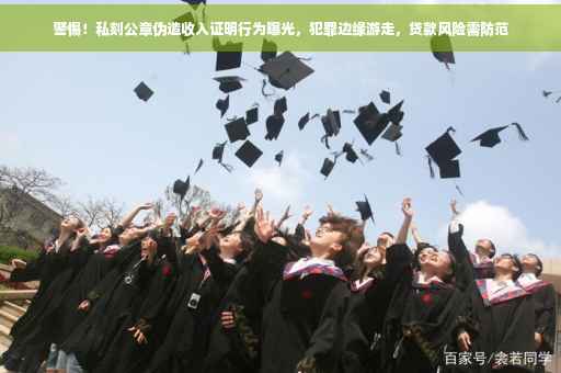 警惕！私刻公章伪造收入证明行为曝光，犯罪边缘游走，贷款风险需防范