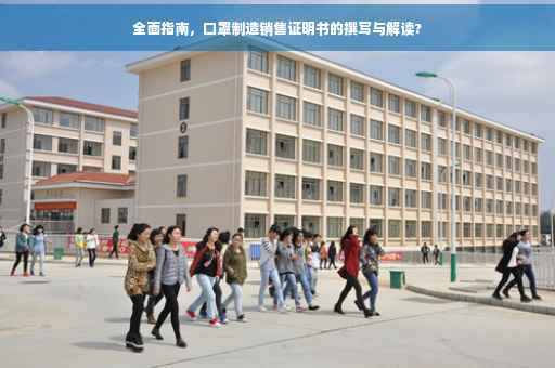 全面指南，口罩制造销售证明书的撰写与解读?