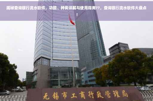 揭秘查询银行流水软件，功能、种类详解与使用指南??，查询银行流水软件大盘点！