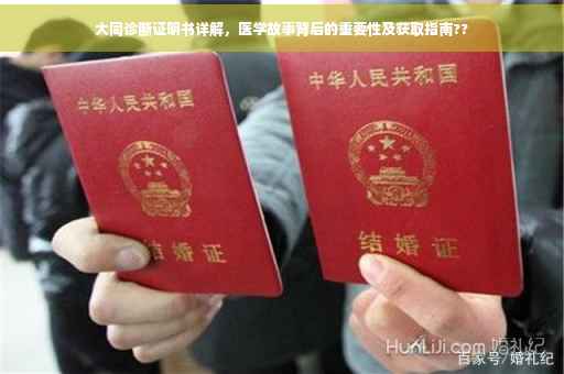 大同诊断证明书详解，医学故事背后的重要性及获取指南??