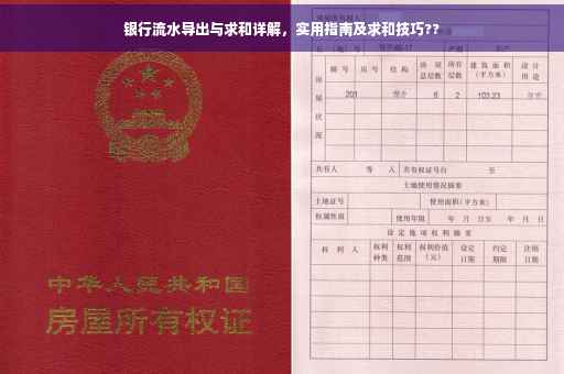 银行流水导出与求和详解，实用指南及求和技巧??