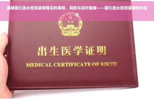 揭秘银行流水视频录制背后的真相、风险与应对策略——银行流水视频录制时长探讨