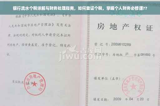 银行流水个税详解与财务处理指南，如何查证个税，掌握个人财务必修课??