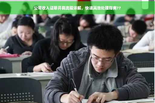 公司收入证明开具流程详解，快速高效处理指南??