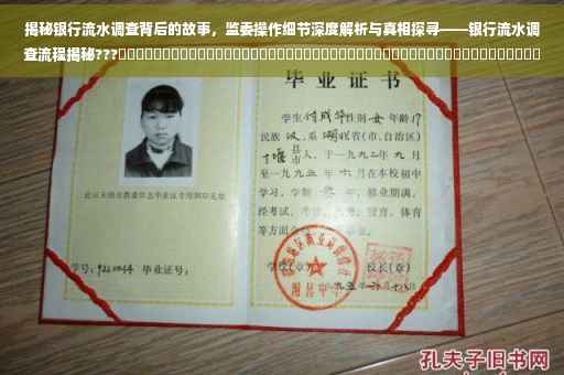 揭秘银行流水调查背后的故事，监委操作细节深度解析与真相探寻——银行流水调查流程揭秘???​​​​​​​​​​​​​​​​​​​​​​​​​​​​​​​​​​​​​​​​​​​​​​​​​​​​​​​​​​​​​​​​​​​​​​​​​​​​