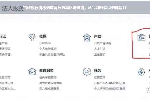 揭秘银行流水倍数背后的真相与影响，从1.2倍到2.2倍详解??