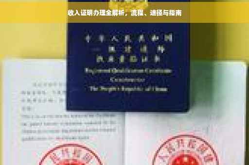 收入证明办理全解析，流程、途径与指南