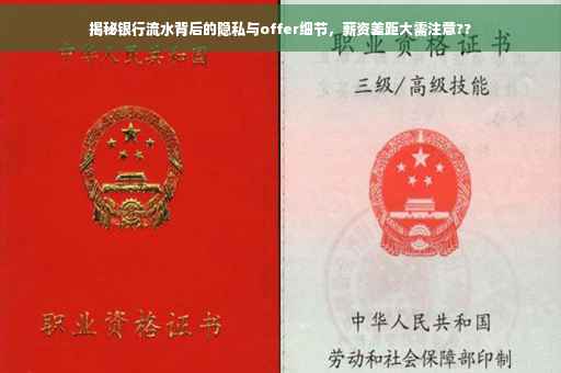 揭秘银行流水背后的隐私与offer细节，薪资差距大需注意??