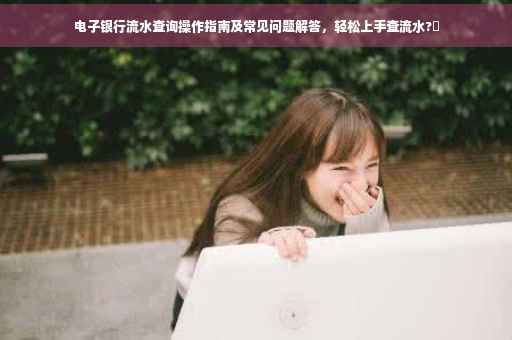 电子银行流水查询操作指南及常见问题解答，轻松上手查流水?✨