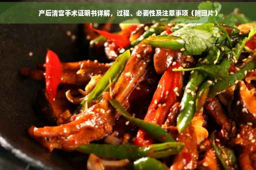 产后清宫手术证明书详解，过程、必要性及注意事项（附图片）