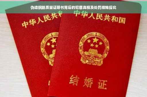 伪造钢筋质量证明书背后的犯罪真相及处罚措施探究