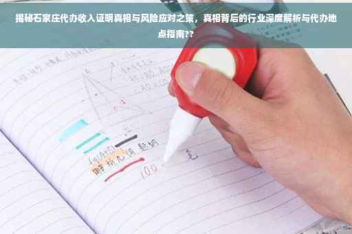 揭秘石家庄代办收入证明真相与风险应对之策，真相背后的行业深度解析与代办地点指南??