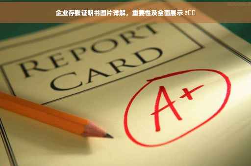 企业存款证明书图片详解，重要性及全面展示 ?⚡️