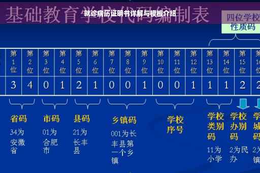 就诊病历证明书详解与模板介绍