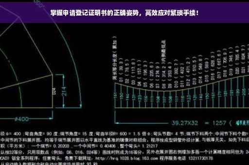 掌握申请登记证明书的正确姿势，高效应对繁琐手续！