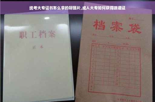 统考大专证书怎么拿的呀图片,成人大专如何获得派遣证