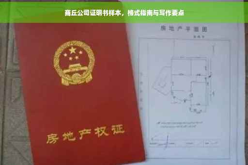 商丘公司证明书样本，格式指南与写作要点