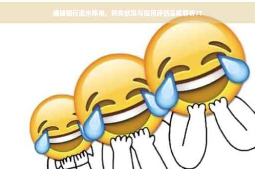 揭秘银行流水账单，财务状况与信用评估深度解析??