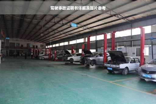 驾驶事故证明书详解及图片参考