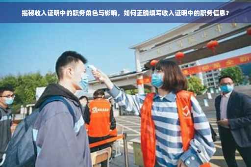 揭秘收入证明中的职务角色与影响，如何正确填写收入证明中的职务信息？