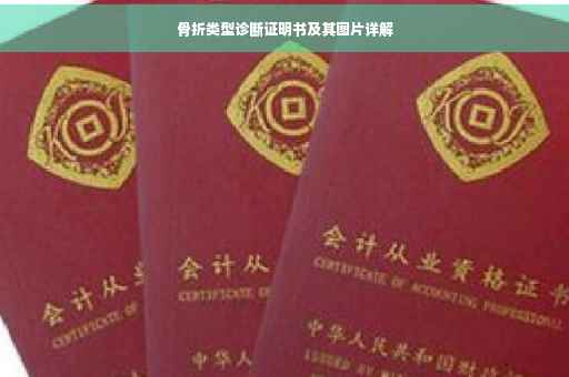 骨折类型诊断证明书及其图片详解