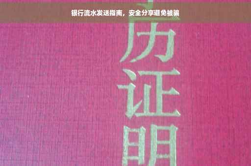 银行流水发送指南，安全分享避免被骗
