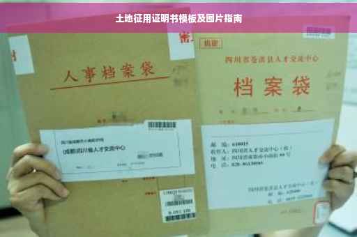土地征用证明书模板及图片指南