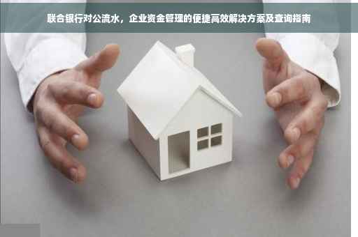 联合银行对公流水，企业资金管理的便捷高效解决方案及查询指南