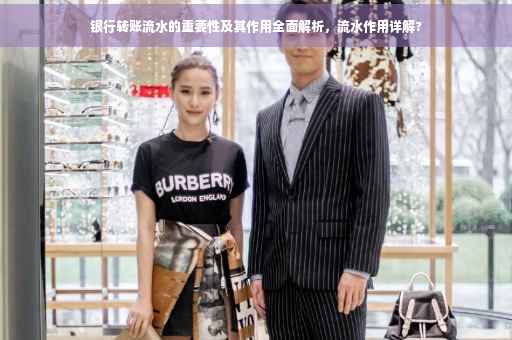 银行转账流水的重要性及其作用全面解析，流水作用详解?