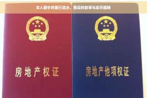 女人眼中的银行流水，背后的故事与启示揭秘