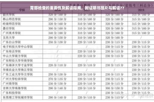 胃部检查的重要性及解读指南，附证明书图片与解读??