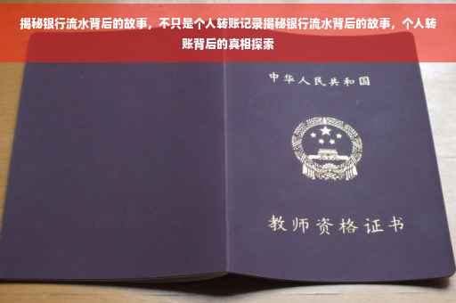 揭秘银行流水背后的故事，不只是个人转账记录揭秘银行流水背后的故事，个人转账背后的真相探索